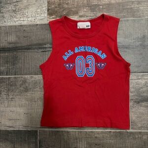 Canyon River Blues Red 'All American 03' Tank Top